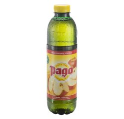Pack of 6 bottles Pago apple 1 L