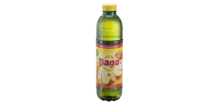 Pack of 6 bottles Pago apple 1 L