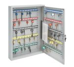 Armoire 100 clés fermeture à clé gris clair