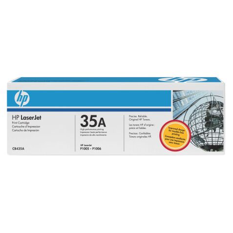 HP 35A ( CB435A) tóner original negro de capacidad estándar (1500 páginas)