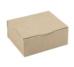 Boîte postale kraft brun simple cannelure H 10 x L 20 x P 25 cm