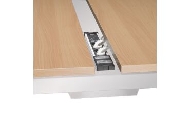 Canaleta pasacables horizontal universal para conjuntos de mesa An 60 x Fon 23 x Alt 10 cm