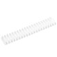 Baguette reliure anneaux plastique 51 mm PAVO couleur - Boîte de 50