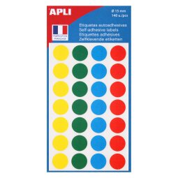 APLI 140 labels per pack