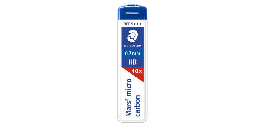 Mine HB 0,7 mm Steadtler - Etui de 40