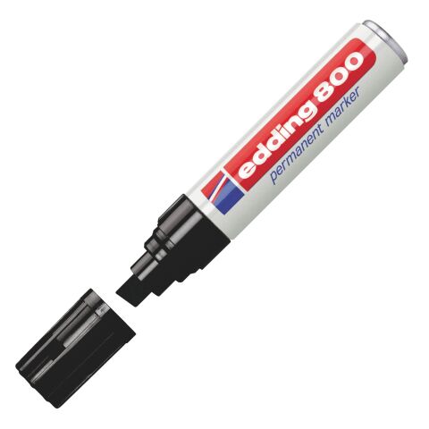 Rotulador permanente edding 800 Negro
