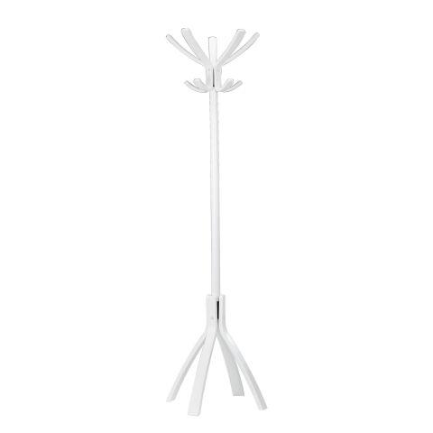 Perchero madera Alba blanco