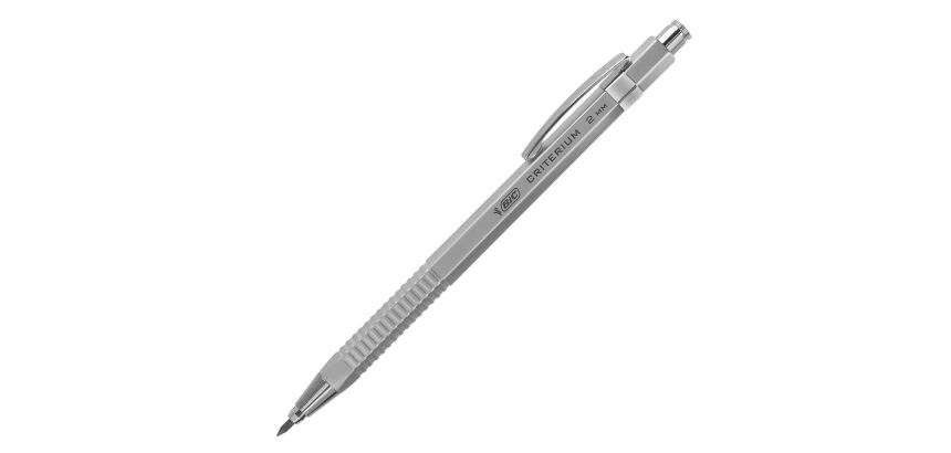 Portemine rechargeable Critérium Bic pointe 2 mm chromé