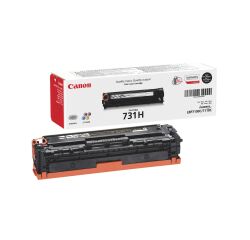 Canon 731H tóner original negro de capacidad estándar (2400 páginas)