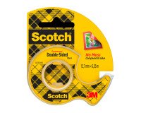 Cinta de doble cara con dispensador 12 x 6,3 Scotch