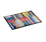 Tapis intérieur déco 60 x 90 cm multicolor