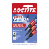 Colle super glue Loctite - Blister de 3 tubes de 1 g