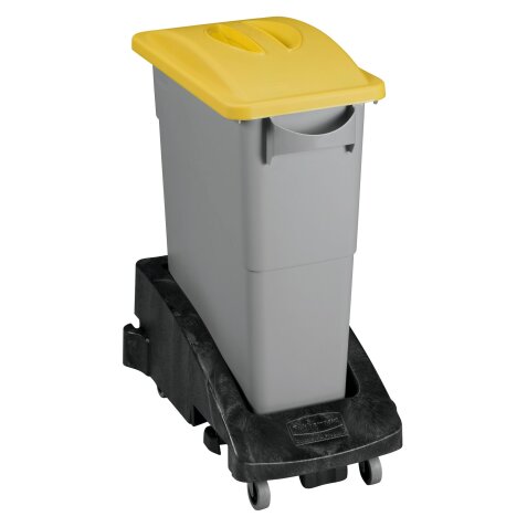 Transportwagen für Mülleimer Rubbermaid Slim Jim