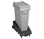 Contenedor selectivo RubberMaid Slim Jim 87L con asas