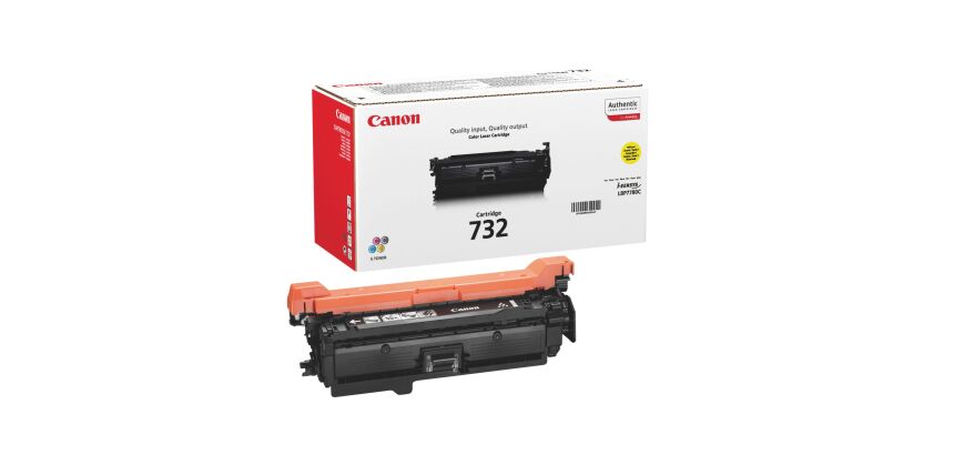 Toner Canon 732 couleurs séparées pour imprimante laser
