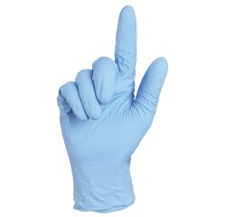 Guantes desechables de vinilo sin polvo - caja de 100