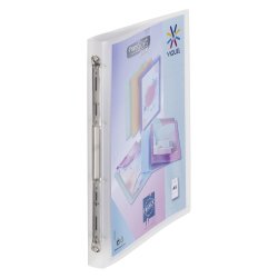 Plastic folder with 4 rings Viquel A4 personalizable back 2,5 cm transparent