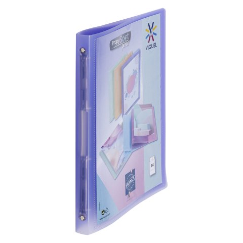 Carpeta de anillas personalizable Malva