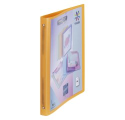 Carpeta de anillas personalizable Naranja