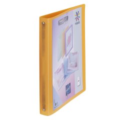 Carpeta de anillas personalizable Naranja