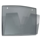 Plastic wall display 3 compartments Cep smoked grey
