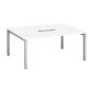 Table de réunion L 160 x P 120 cm piètement métal avec top access Arko