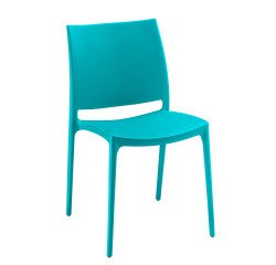 Sedia ospite Elya colore blu Speciale confezione 3+1 in omaggio