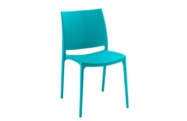 Sedia ospite Elya colore blu Speciale confezione 3+1 in omaggio