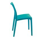 Sedia ospite Elya colore blu Speciale confezione 3+1 in omaggio