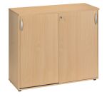 Cabinet counter wood sliding doors H 104 x W 120 cm Excellens / Arko