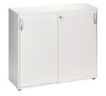 Armoire comptoir bois portes coulissantes H 104 x L 120 cm Excellens / Arko