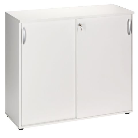 Armario de puertas correderas Blanco Excellens