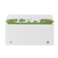 Recyclete Umschlag 110 x 220 mm GPV Erapure 80 g mit Fenster 45 x 100 mm weiß - Box von 500