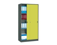 Hoge kast hout H 180 cm schuifdeuren Harmonie