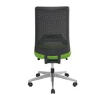Chair Imax black mesh back with green seat