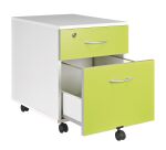 Caisson mobile bois couleur 2 tiroirs