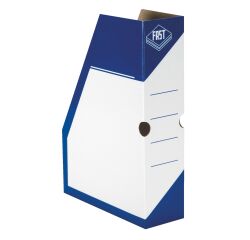 Magazine holder Fast blue back 8 cm