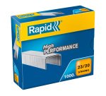 Agrafe Rapid 23/20 forte galvanisée - Boîte de 1000