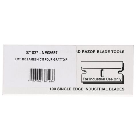 Lame per raschietto manuale per finestre - 100 pezzi