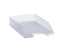 Corbeille à courrier standard Leitz transparente