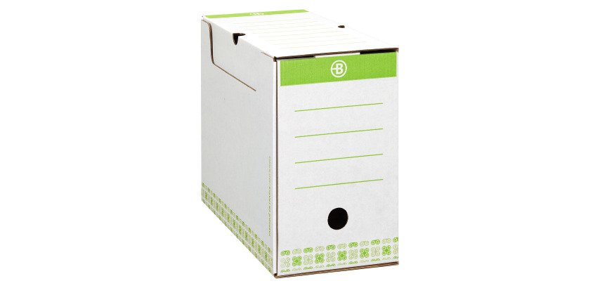 Boîte archives Carton Bruneau - Dos 15 cm - Haute résistance - Couleur