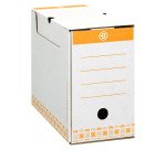 Boîte archives Carton Bruneau - Dos 15 cm - Haute résistance - Couleur