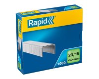 Grapas Rapid 23/15 galvanizadas Caja de 1000