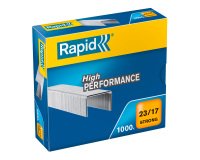 Grapas Rapid 23/17 galvanizadas Caja de 1000