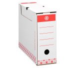 Boîte archives Carton Bruneau - Dos 12 cm - Haute résistance - Couleur