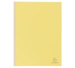 Accordion folder with cloth spine for Exacompta indexed cards 24 x 32 cm color - Pack of 25