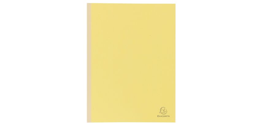Chemise dossier à soufflet carte Exacompta dos toilé 24 x 32 cm couleur - Paquet de 25