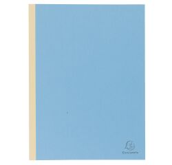 Accordion folder with cloth spine for Exacompta indexed cards 24 x 32 cm color - Pack of 25
