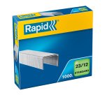 Agrafe Rapid 23/12 forte galvanisée - Boîte de 1000