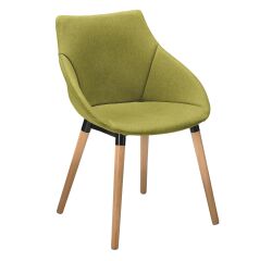 Chair ANET - fabric with armrests